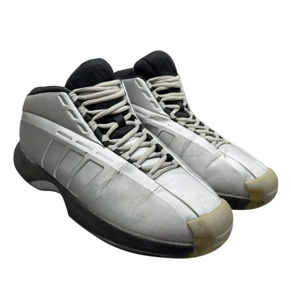 Adidas Crazy 1 Kobe Bryant C75736 Silver Basketball Sneakers Men’s Sz 9.5